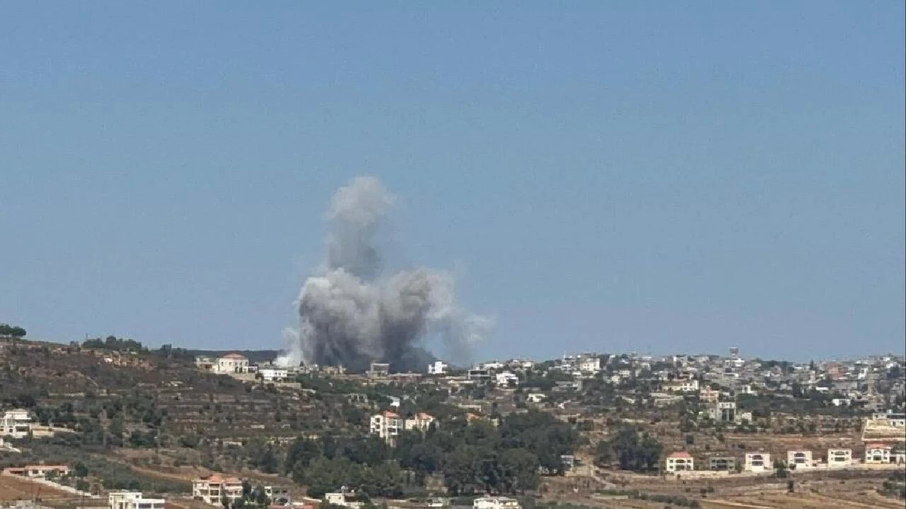 İsrail, Lübnan'ın güneyini savaş uçaklarıyla vurdu!