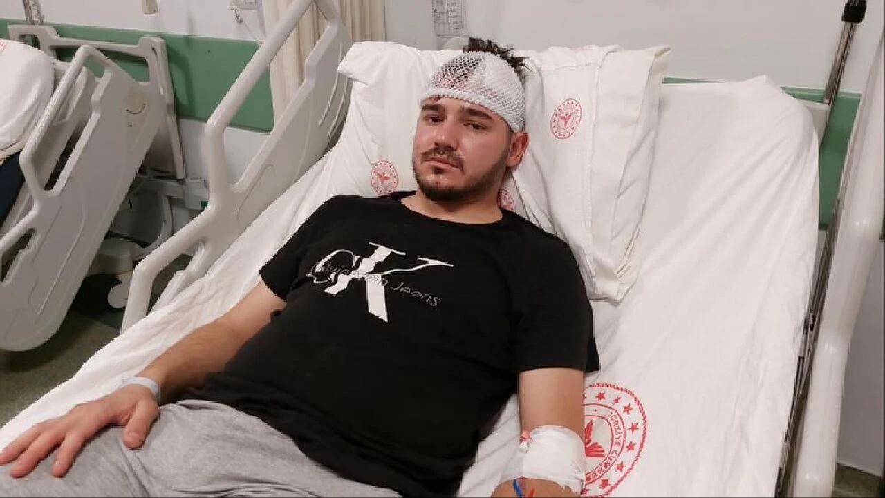 Levye ile öldüresiye dövdü, serbest bırakıldı! Yaralı genç isyan etti