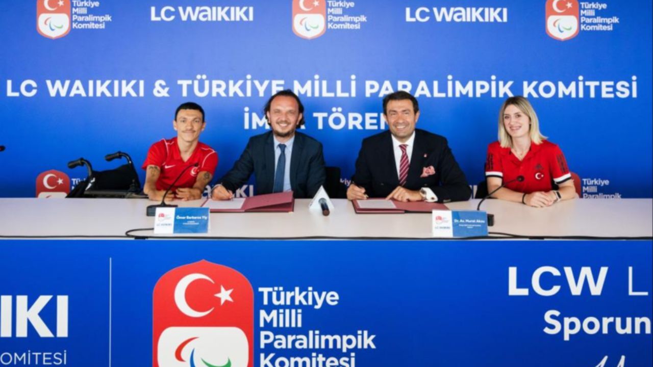 Türkiye Milli Paralimpik Komitesi’nin ana sponsoru LC Waikiki oldu