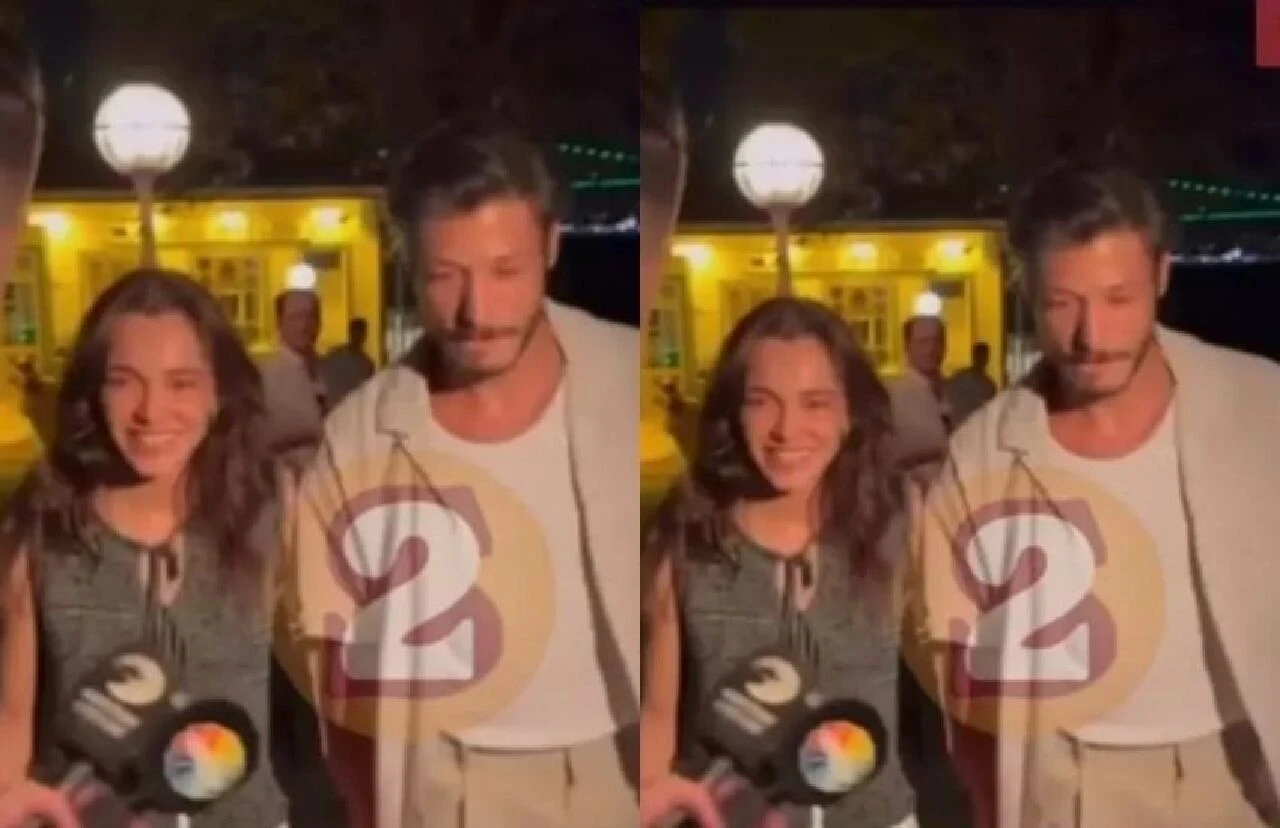 Hafsanur Sancaktutan ile Kubilay Aka ilk kez görüntülendi! 'Ortada adam yok' demişti - 1. Resim