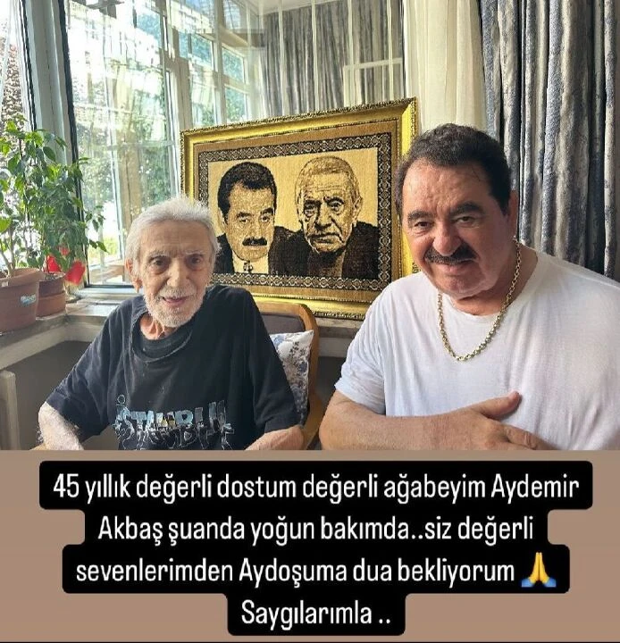 Kolpaçino'nun Sabri Abisi, Aydemir Akbaş yoğun bakıma alındı
