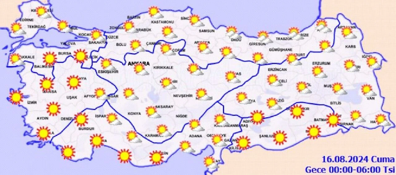 Meteoroloji'den kuvvetli rüzgar ve sağanak uyarısı! Saat verildi: Şiddetli geliyor! - 5. Resim
