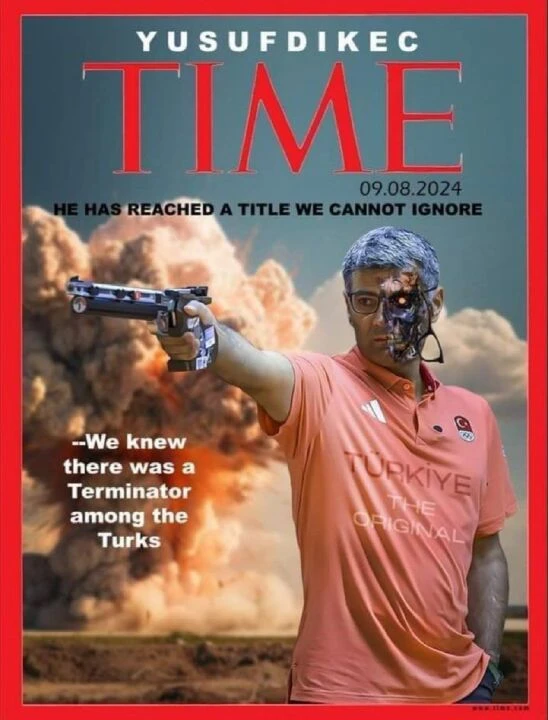 Milli atıcı Yusuf Dikeç'in TIME Dergisi'ne kapak olduğu iddiaları gerçeği yansıtmıyor - 2. Resim