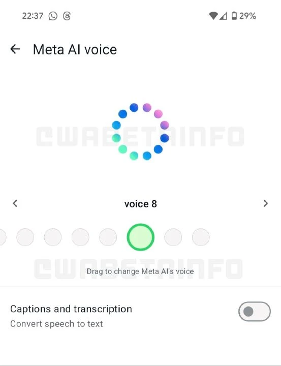 WhatsApp, Meta AI için 10 farklı ses seçeneği geliştiriyor: Yapay zekaya sesli mesaj atılabilecek - 1. Resim