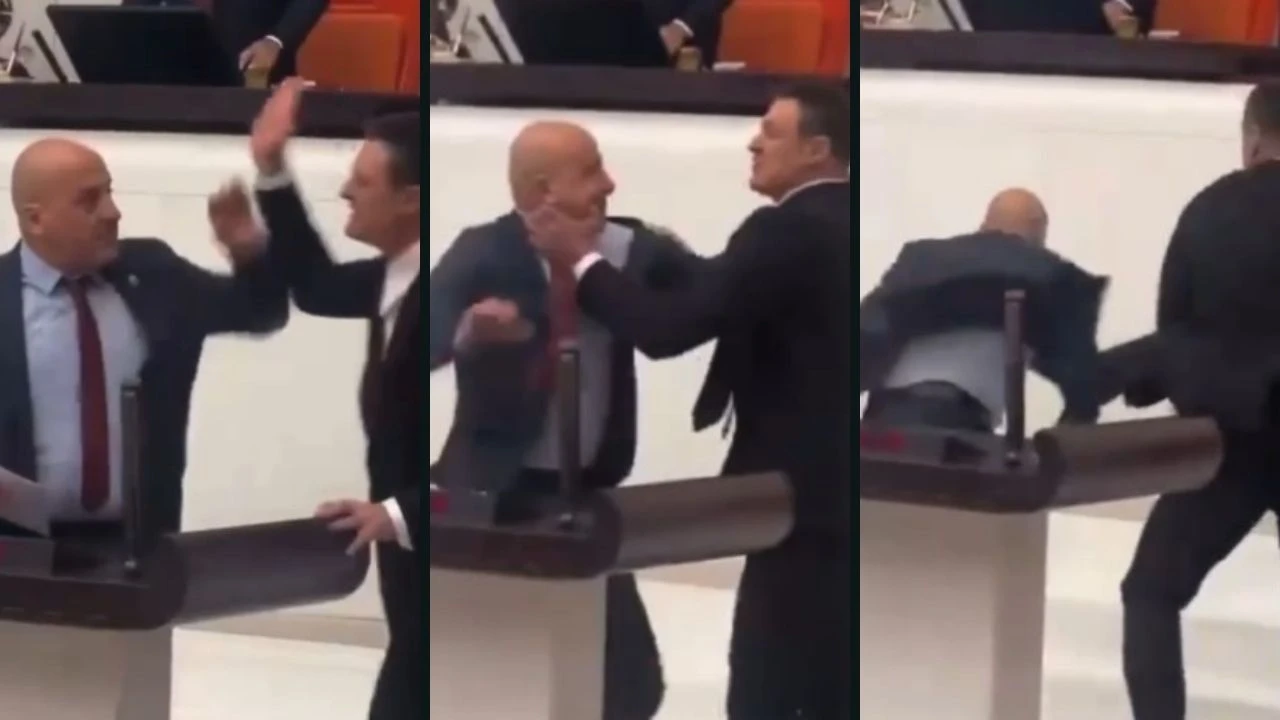 Can Atalay'ın tutukluluk halinin görüşüldüğü TBMM'de çıkan kavgayı milletvekilleri video olarak paylaştı! Binlerce kişi izledi