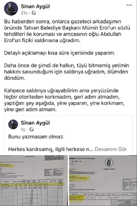 DEM Parti'li belediyeye alınan lüks telefonların haberini yapmıştı! Bitlis'te gazeteciye saldırı