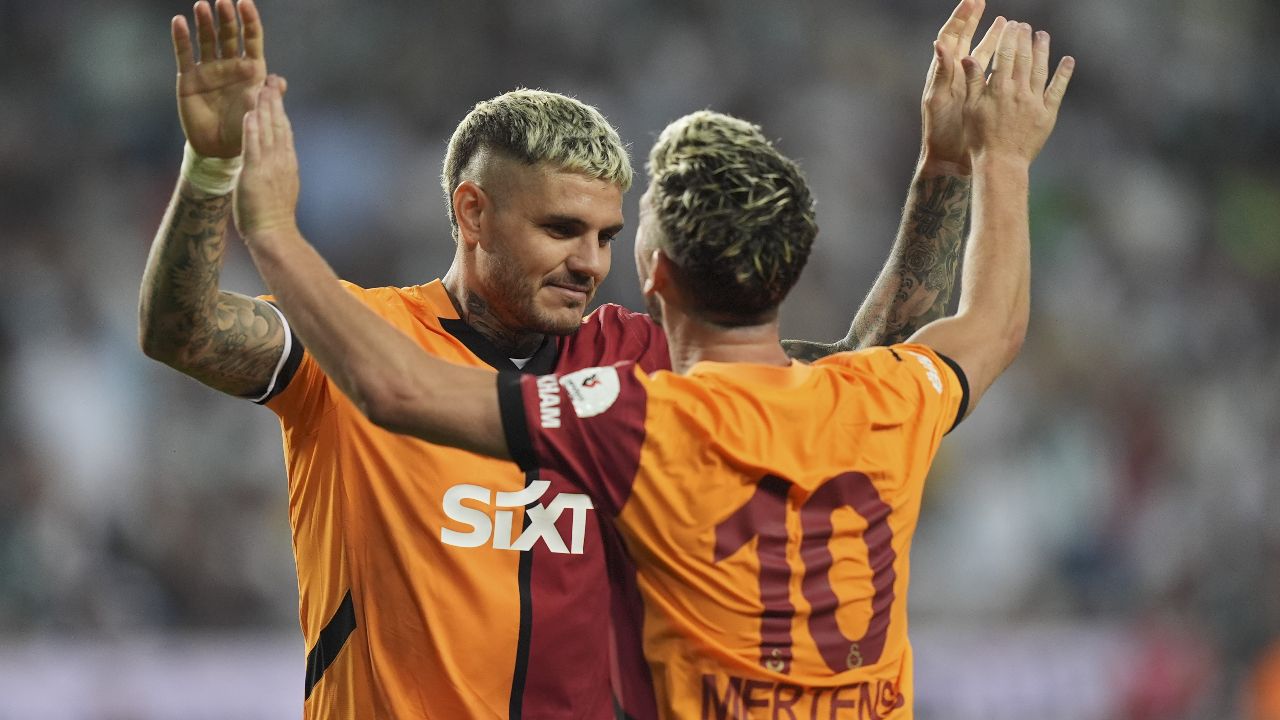 Galatasaray, Konyaspor deplasmanını 2 golle geçti!