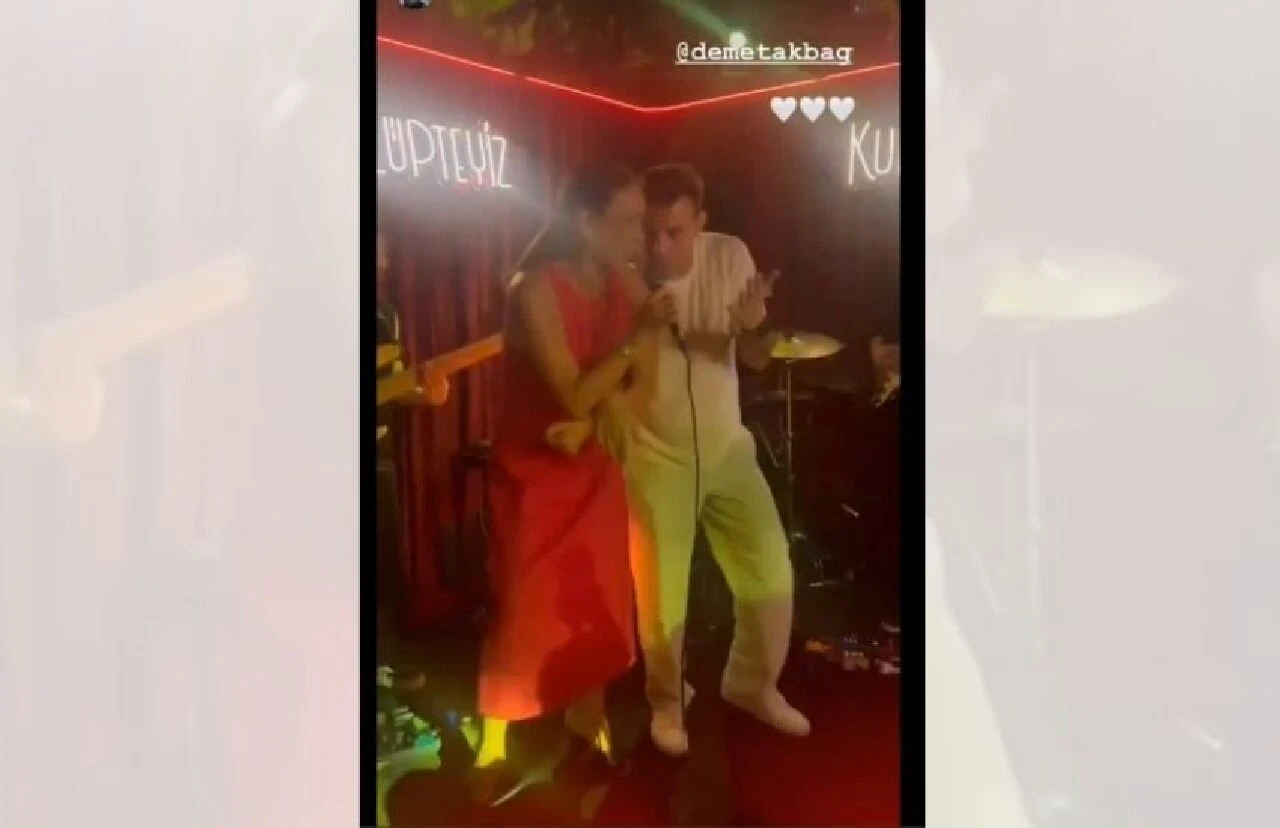 Salih Bademci'den 'Kuzu Kuzu' performansı! Tarkan'a rakip çıktı