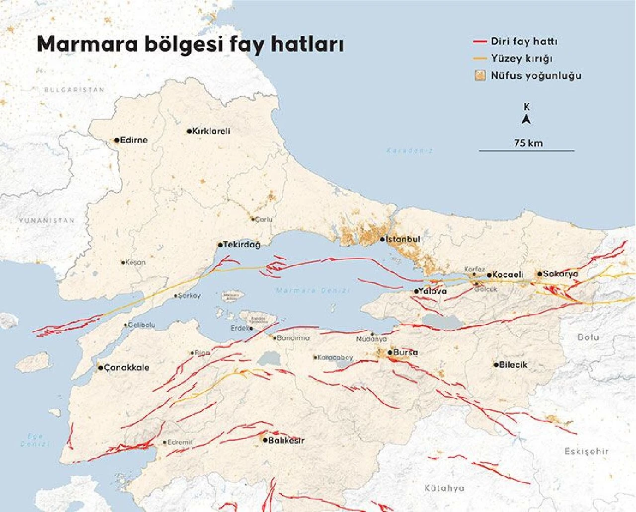 17 Ağustos 1999 depreminin ardından çeyrek asır geçti! Yıldönümünde İstanbul deprem haritası gündem oldu