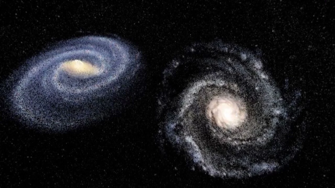 Korkulan Samanyolu - Andromeda çarpışmasıyla ilgili gerçek çok farklı çıktı - 3. Resim