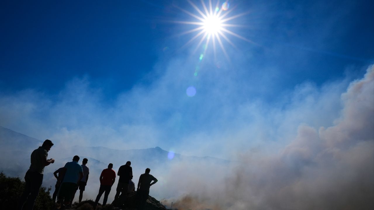 Meteoroloji hava durumu raporunda pazartesi sonrası için uyardı: Yangın bölgesi için kötü haber