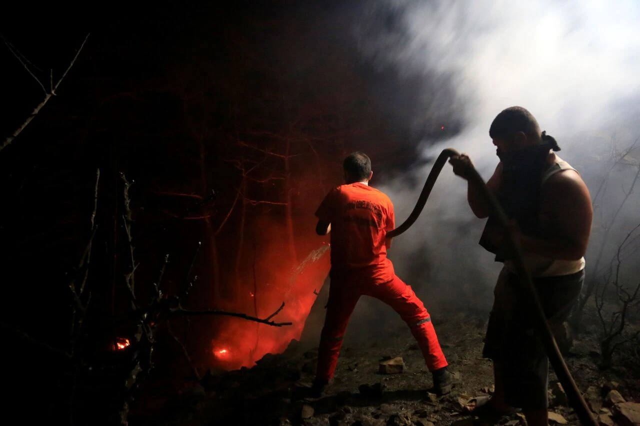 Orman işçisi hayatını ortaya koydu: Aşağı yuvarlandı, çıktı göreve devam etti