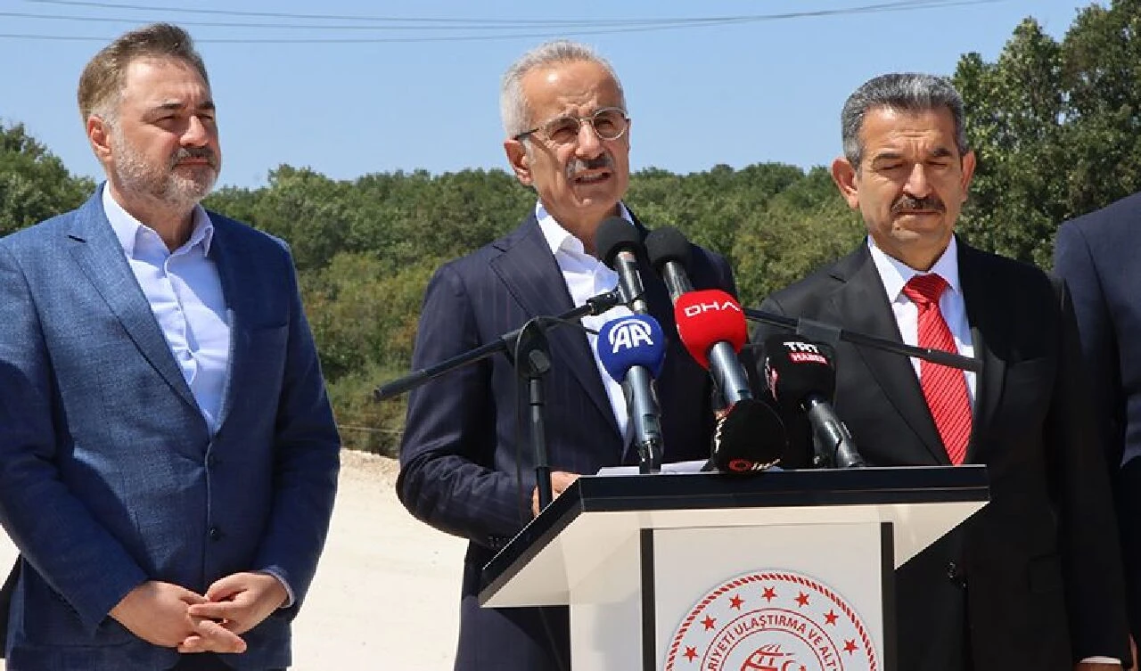 Saray-Kırklareli yolunun 33,1 kilometrelik bölümü trafiğe açıldı! Bakan Uraloğlu, Çerkez-Kapıkule hattı için tarih verdi - 4. Resim