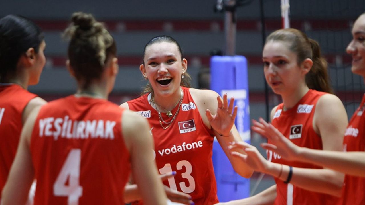 Türkiye U20 Kadın Voleybol Takımı Avrupa Şampiyonu oldu!