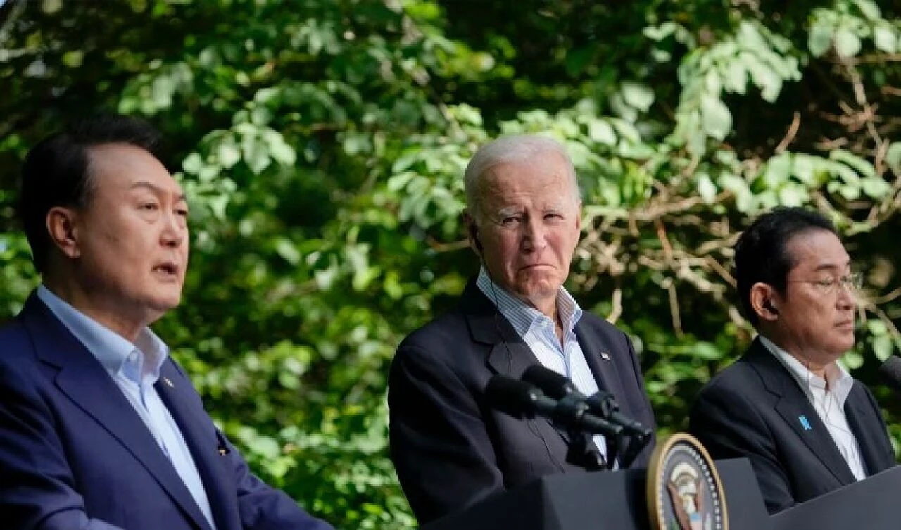 ABD, Japonya ve Güney Kore'den birlik vurgusu: Dünyanın en büyük zorluklarıyla baş etmeye hazırız - 2. Resim