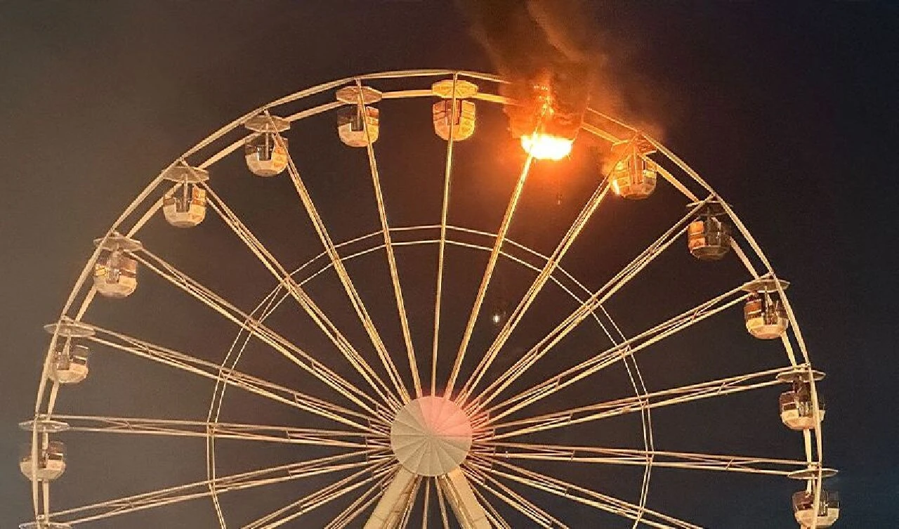 Almanya'daki müzik festivalinde yangın paniği: Çok sayıda kişi yaralandı - 3. Resim