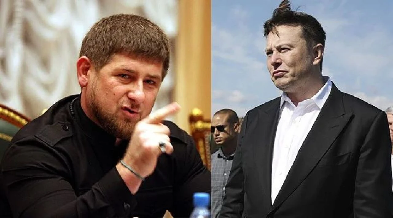 Çeçen lider Ramazan Kadirov Cybertruck'a tüfek takıp, gövde gösterisi yaptı! Elon Musk'ı öve öve bitiremedi - 4. Resim