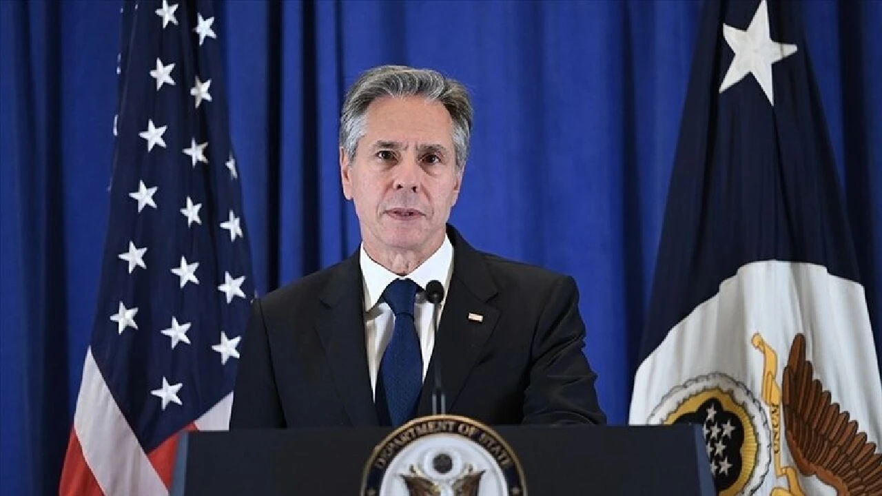 ABD Dışişleri Bakanı Anthony Blinken'dan İsrail'de dikkat çeken 'şon şans' açıklaması - 1. Resim