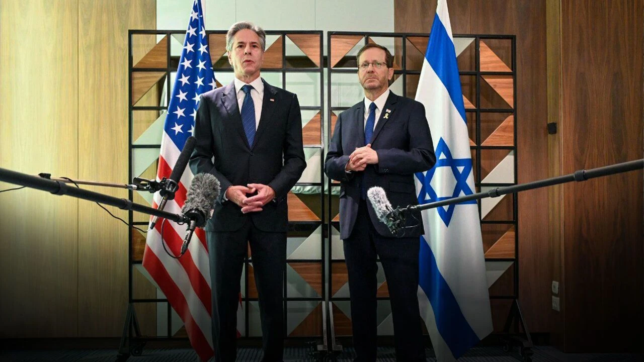 ABD'li Bakan Antony Blinken ile Netanyahu bir araya geldi! Dikkat çeken esir takası ve ateşkes açıklaması - 1. Resim