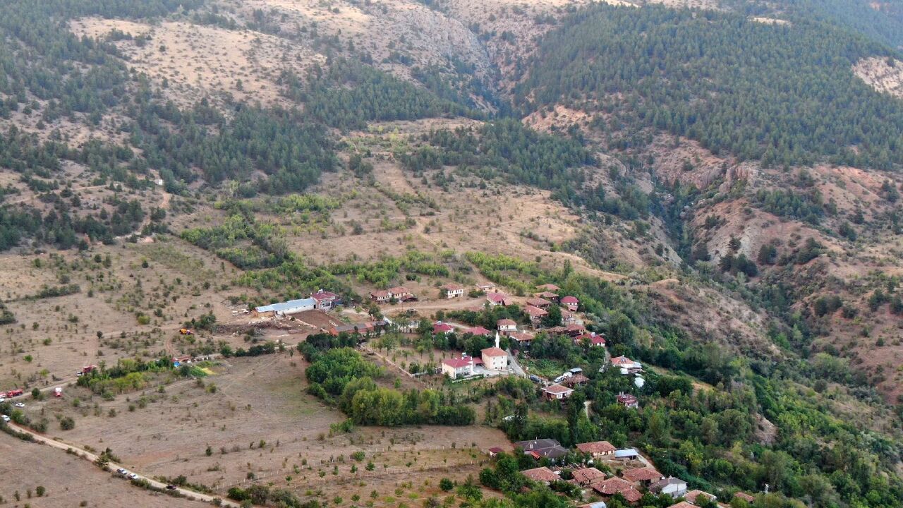 Çankırı'da orman yangını hızla ilerliyor: Vatandaşlar eşyalarını da alarak kaçmaya başladı: Korktuğumuz başımıza geldi - 1. Resim