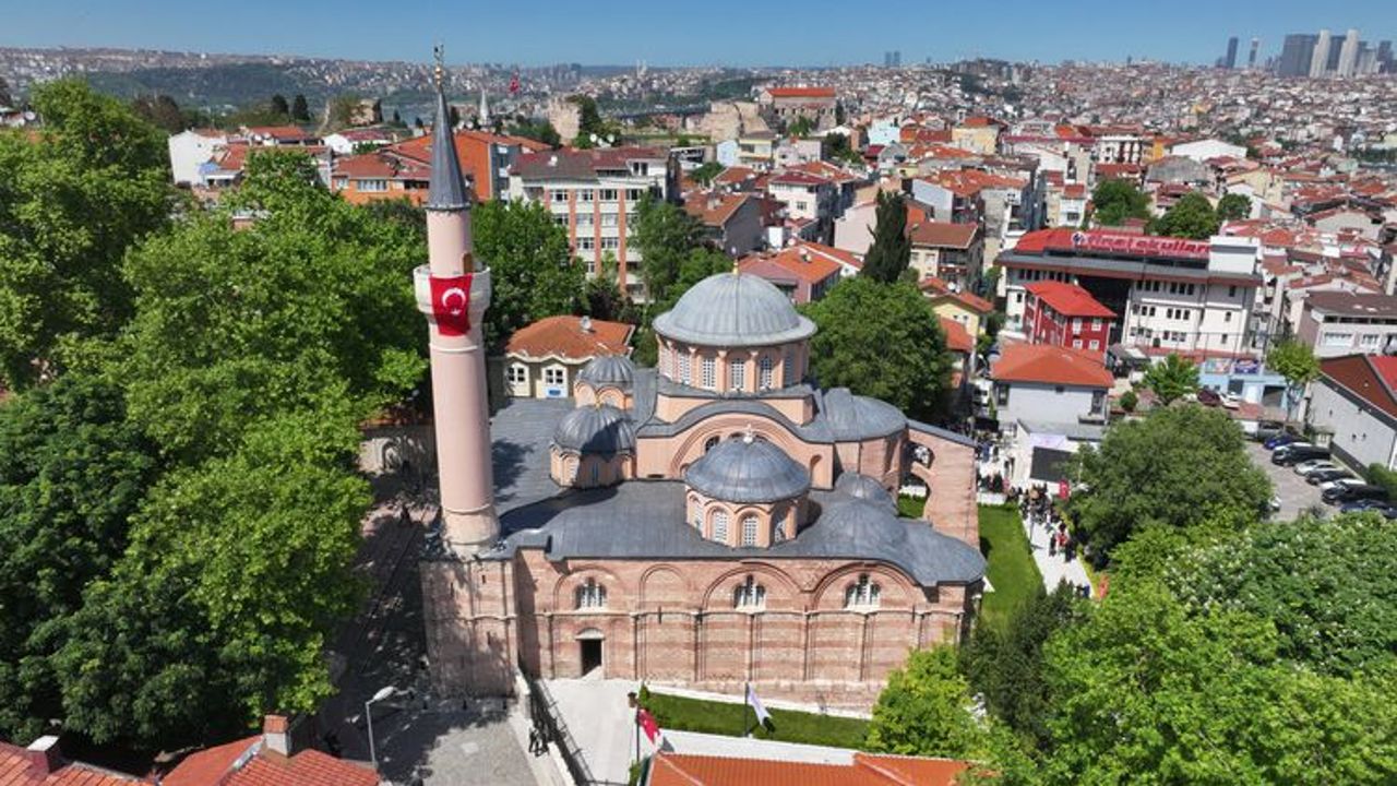 Kariye Camii cuma günleri ziyarete kapalı olacakken ibadete ise açık olacak