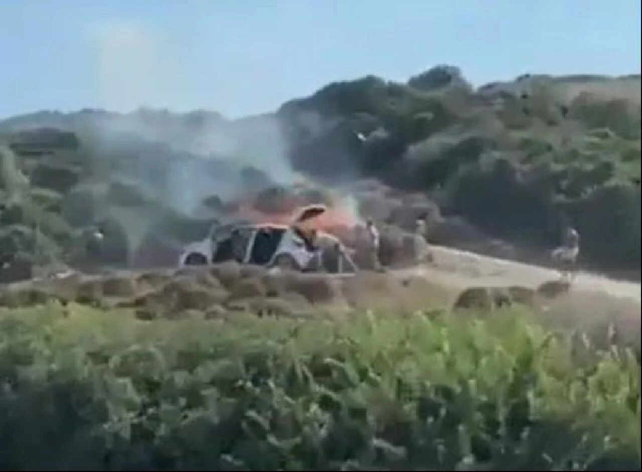 Urla'da yangını başlatan mangal görüntülerine DMM'den açıklama geldi - 1. Resim