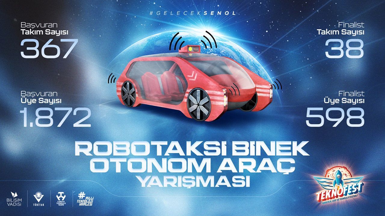 Geleceğin Otonom Araçları TEKNOFEST Robotaksi Binek Otonom Araç Yarışmasında final heyecanı başladı