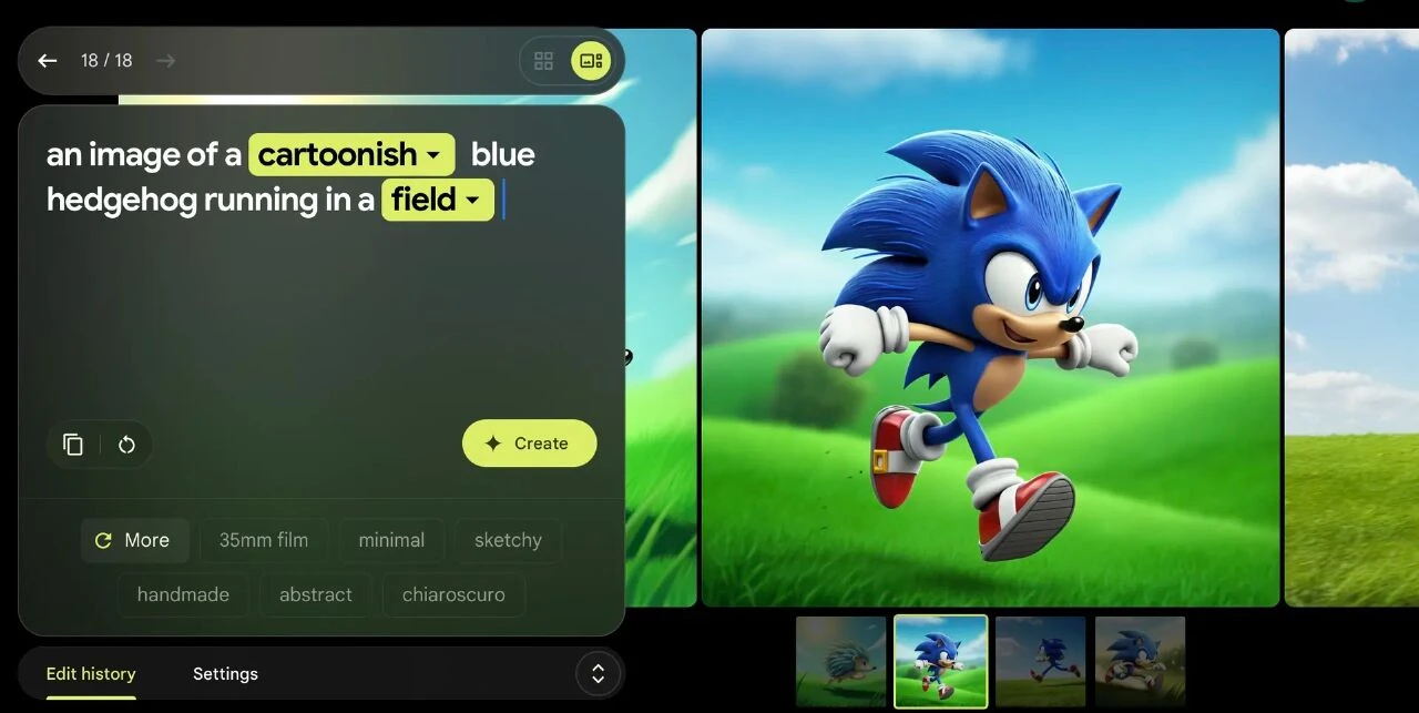 Google'ın yazıyı fotoğrafa çeviren yapay zekası Imagen 3 herkese açıldı - 1. Resim