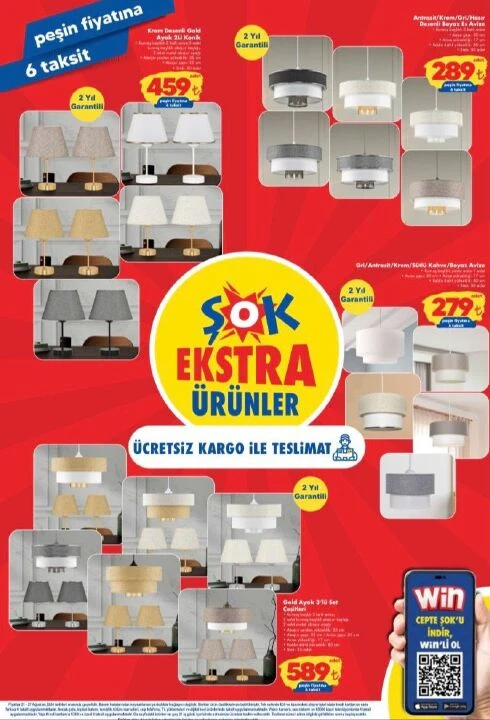 Şok Market 21 Ağustos aktüel ürünlerde 2’li ayaklı abajur, Baymak Klima, Soğuk Buharlı Vantilatör ve iPhone 13 gibi birçok ürün satışa çıkıyor