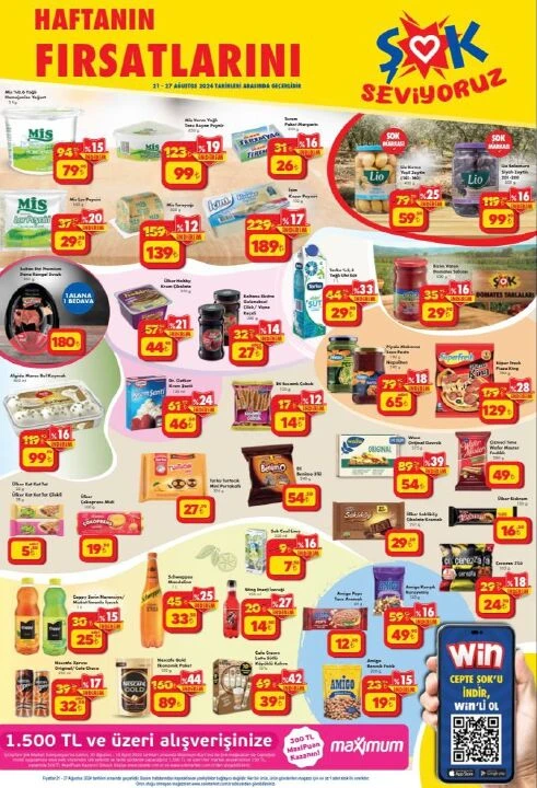 Şok Market 21 Ağustos aktüel ürünlerde 2’li ayaklı abajur, Baymak Klima, Soğuk Buharlı Vantilatör ve iPhone 13 gibi birçok ürün satışa çıkıyor