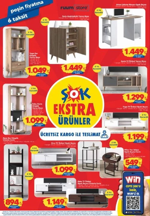 Şok Market 21 Ağustos aktüel ürünlerde 2’li ayaklı abajur, Baymak Klima, Soğuk Buharlı Vantilatör ve iPhone 13 gibi birçok ürün satışa çıkıyor