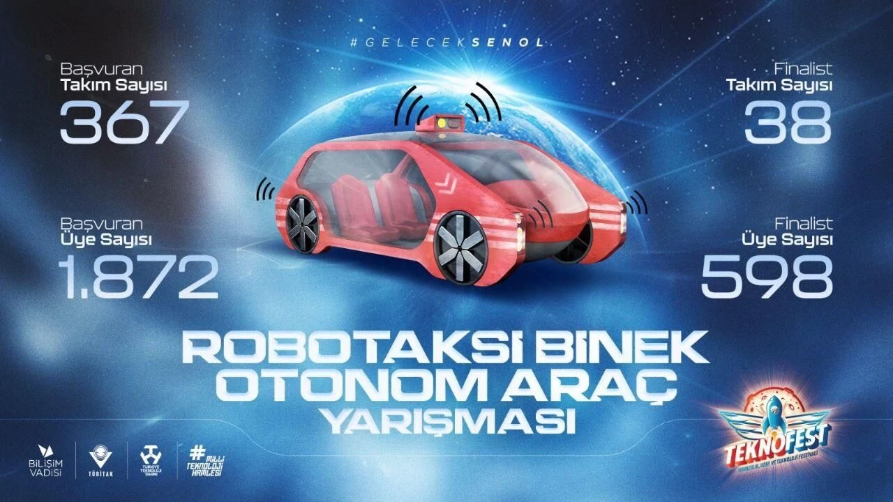 TEKNOFEST Robotaksi yarışması başladı: Büyük ödül 200 bin TL! - 1. Resim