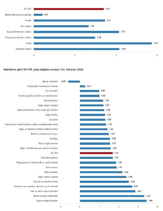 Yurt dışı üretici fiyat endeksi temmuzda arttı - 1. Resim
