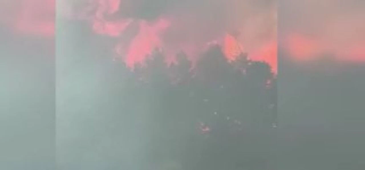 Ankara Kızılcahamam’da yangında söndürme çalışmaları sürüyor - 2. Resim