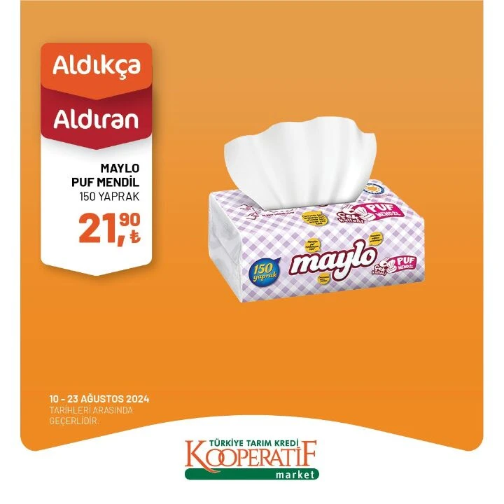 Tarım Kredi Kooperatif Marketlerin indirimlerinde son gün 23 Ağustos! - 18. Resim