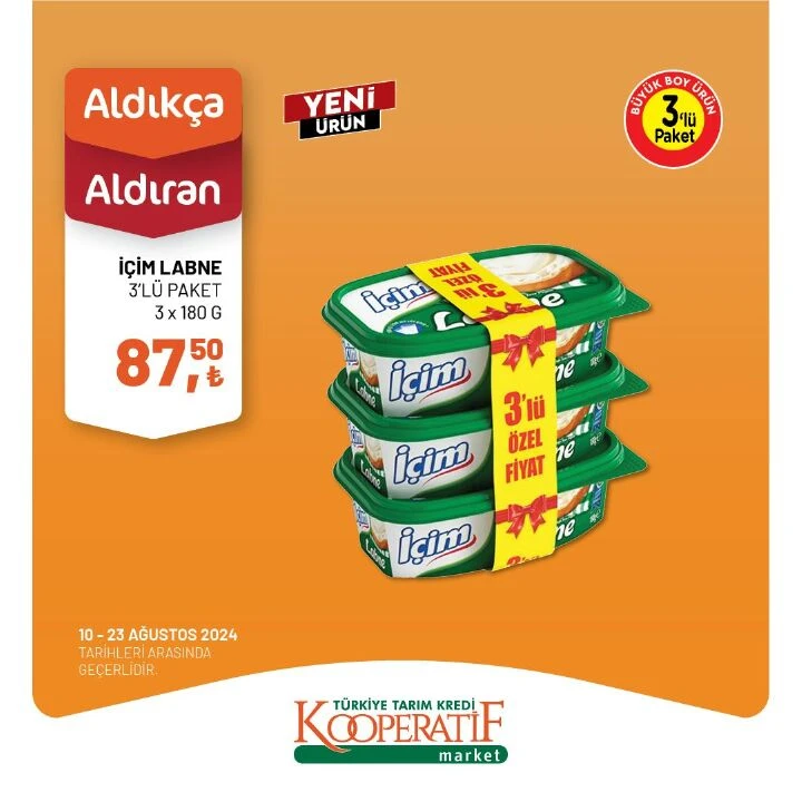 Tarım Kredi Kooperatif Marketlerin indirimlerinde son gün 23 Ağustos! - 27. Resim
