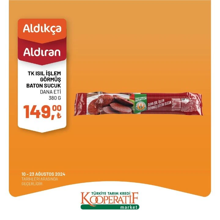 Tarım Kredi Kooperatif Marketlerin indirimlerinde son gün 23 Ağustos! - 6. Resim