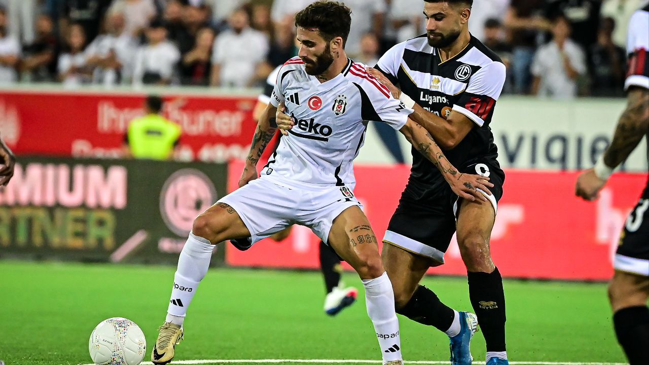 Beşiktaş, Lugano deplasmanında 3-3 berabere kaldı!