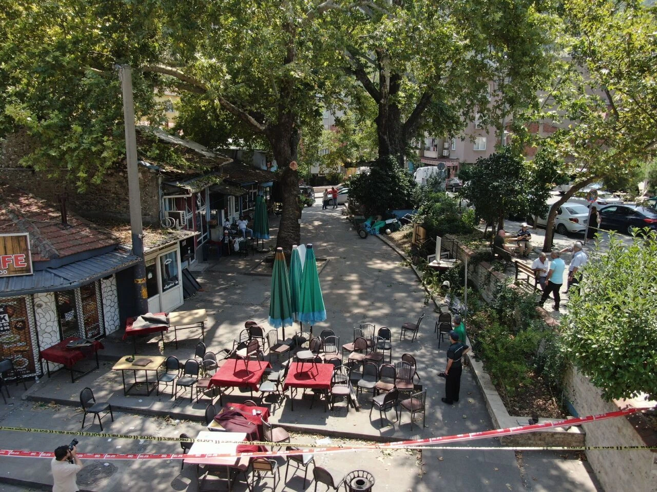 İzmir'de faciadan dönüldü! Asırlık çınar ağacının altında kalanlar yaşadıkları dehşeti anlattı