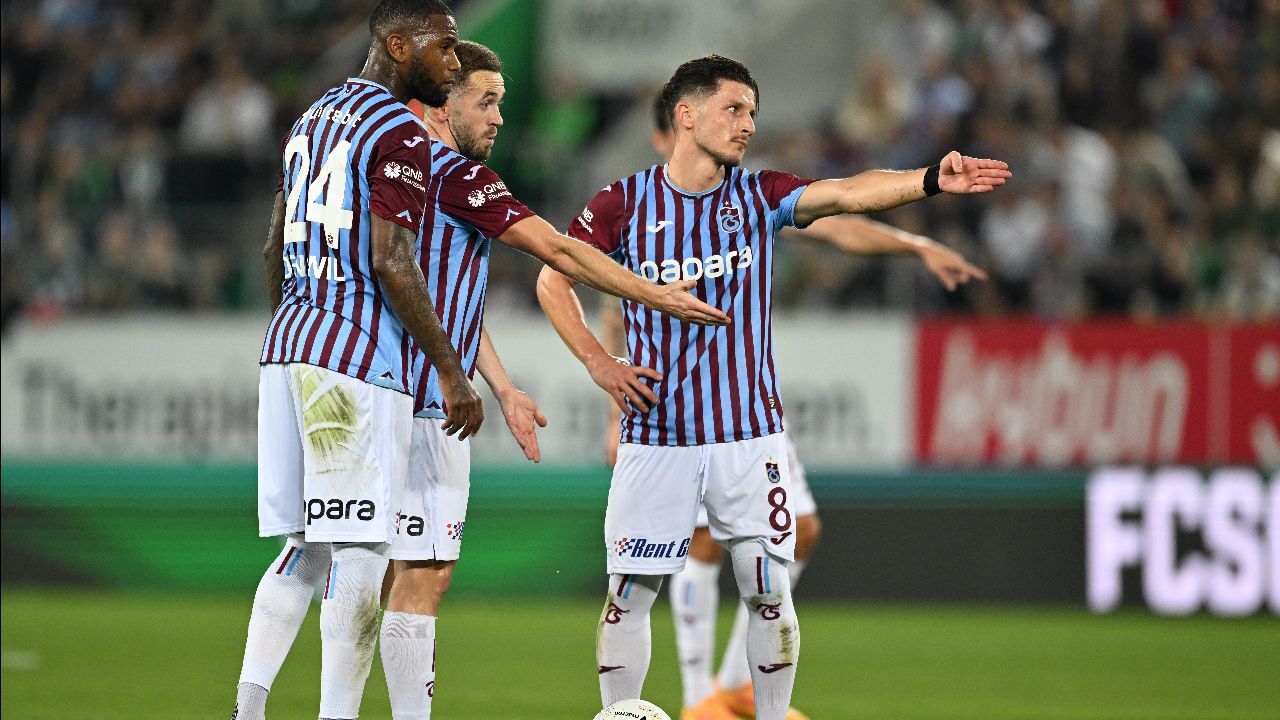 Trabzonspor, St. Gallen ile 0-0 berabere kaldı! Tur Trabzon&#039;a kaldı