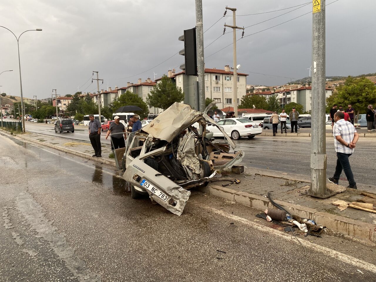 Afyonkarahisar’da feci zincirleme kaza: 2 ölü, çok sayıda yaralı var! - 1. Resim