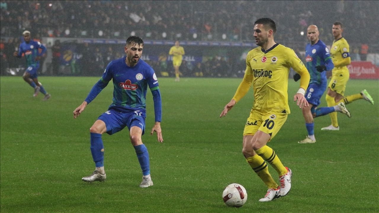 Rizespor Fenerbahçe maçının hangi kanalda yayınlanacağı belli oldu