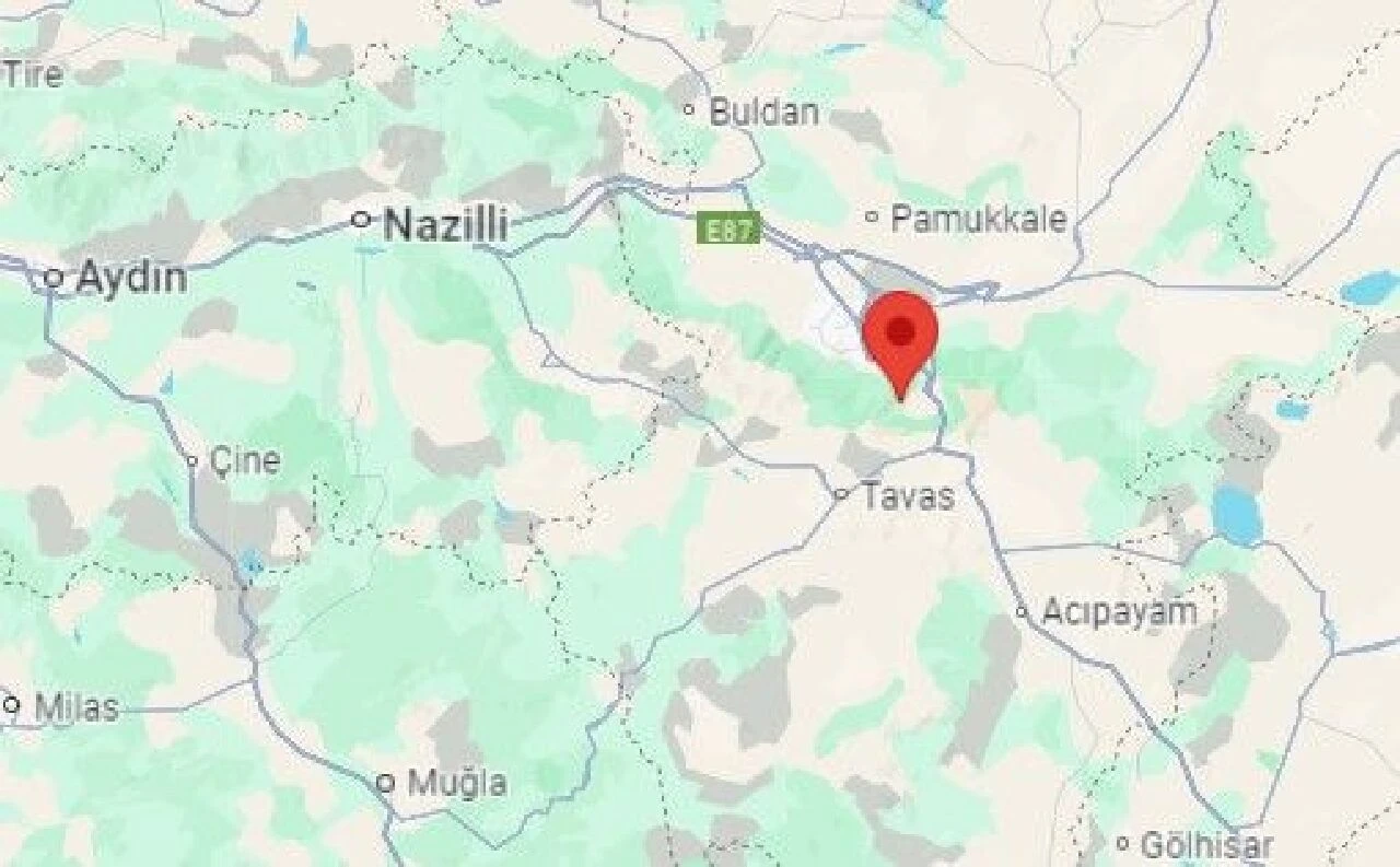 Son dakika | Denizli'de deprem oldu: Kandilli'den gece yarısı sarsıntısı için açıklama