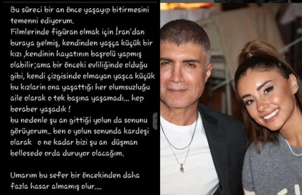 Özcan Deniz'in eşi ve kız kardeşi birbirine girdi!
