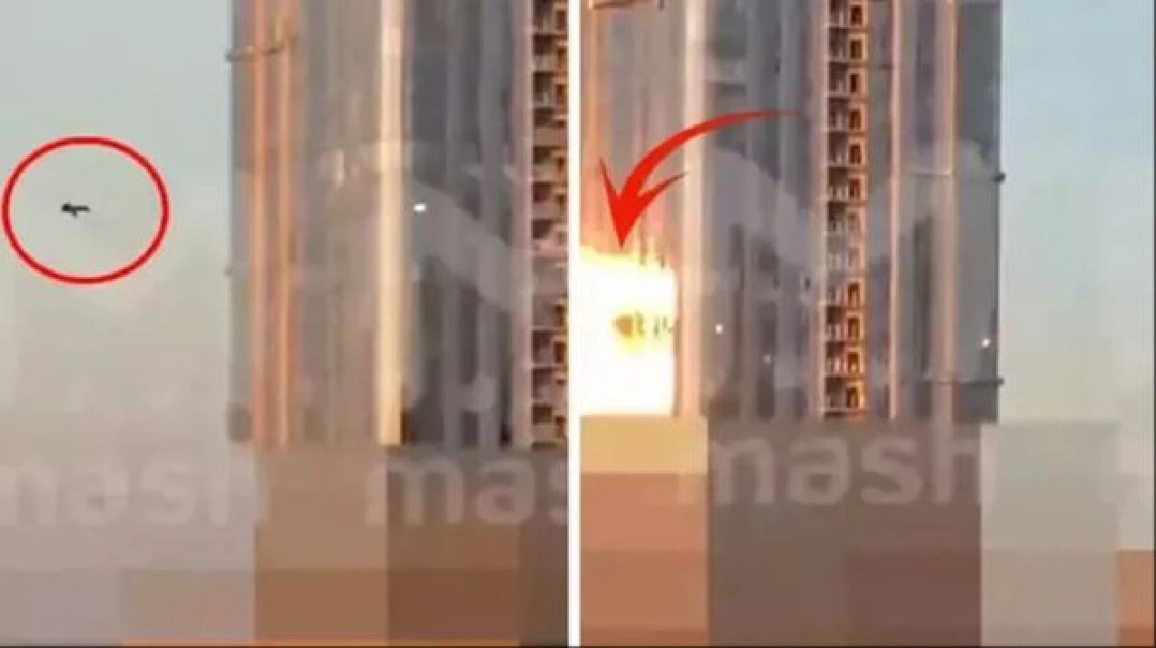 Rusya Kiev'e saldırdı Ukrayna Saratov'daki çok katlı binayı vurdu! Polonya'dan askeri uçaklar havalandı - 1. Resim