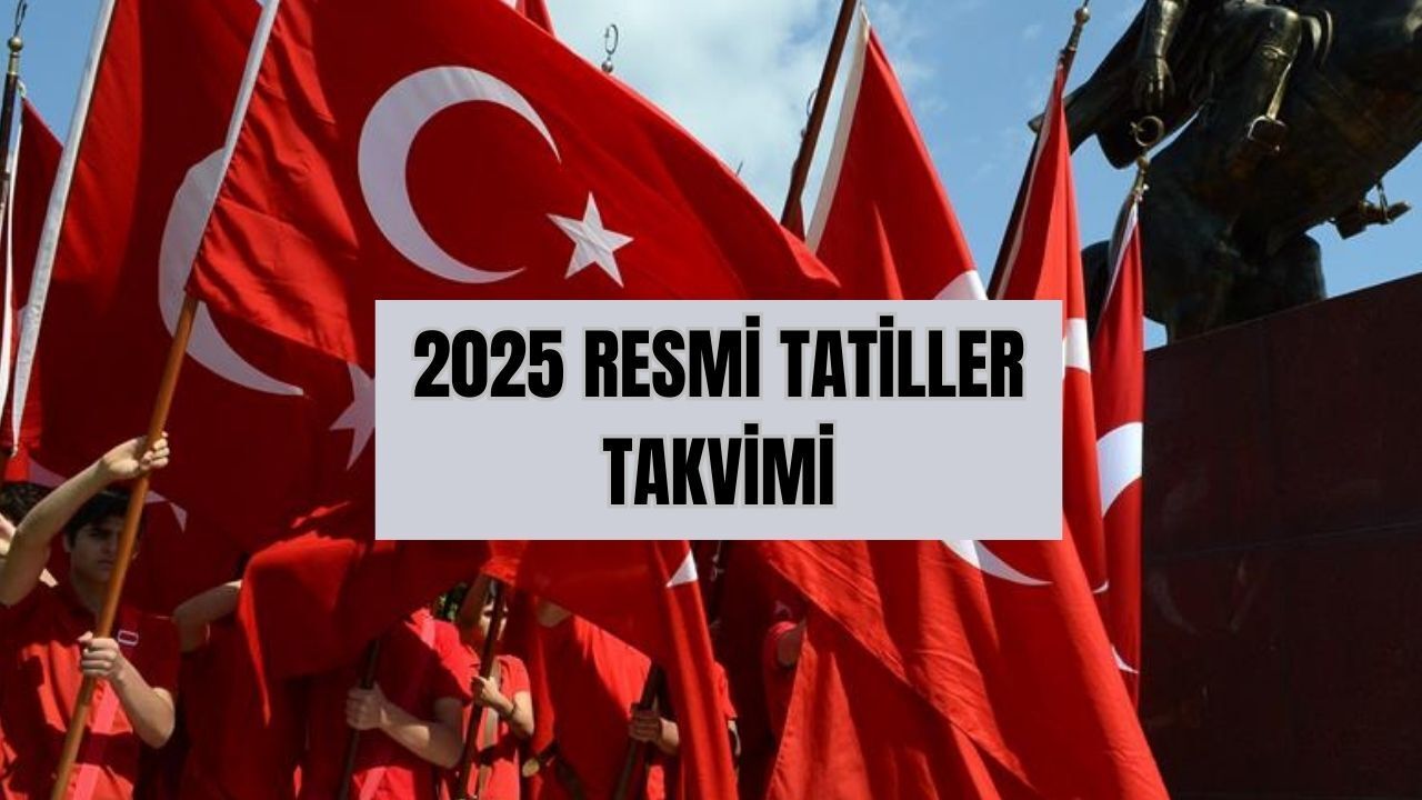 2025 resmi tatiller takvimine göre 1 Ocak Çarşamba gününe denk geliyor