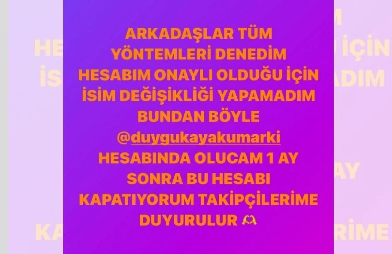 Duygu Kumarki eski eşi İsmail Hacıoğlu'nu tamamen sildi! Yeni hamlesini sosyal medyadan duyurdu - 1. Resim