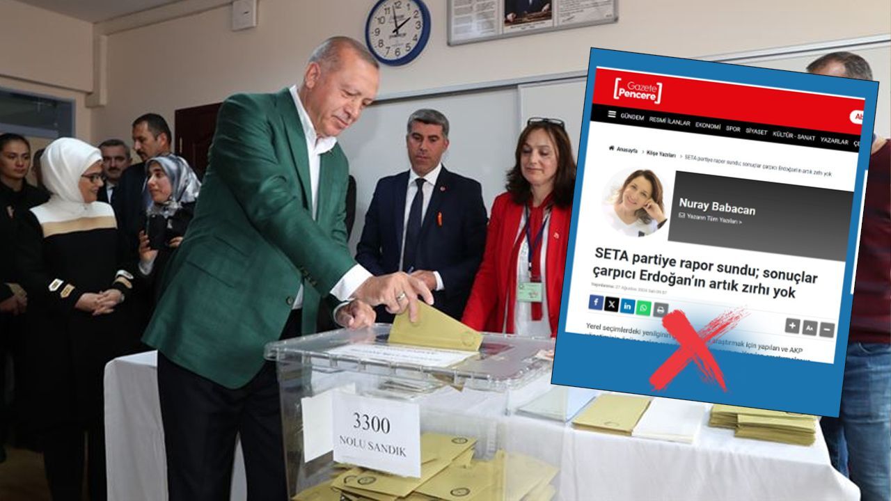 SETA&#039;nın tartışılan Erdoğan raporu iddiasında DMM işin aslını açıkladı