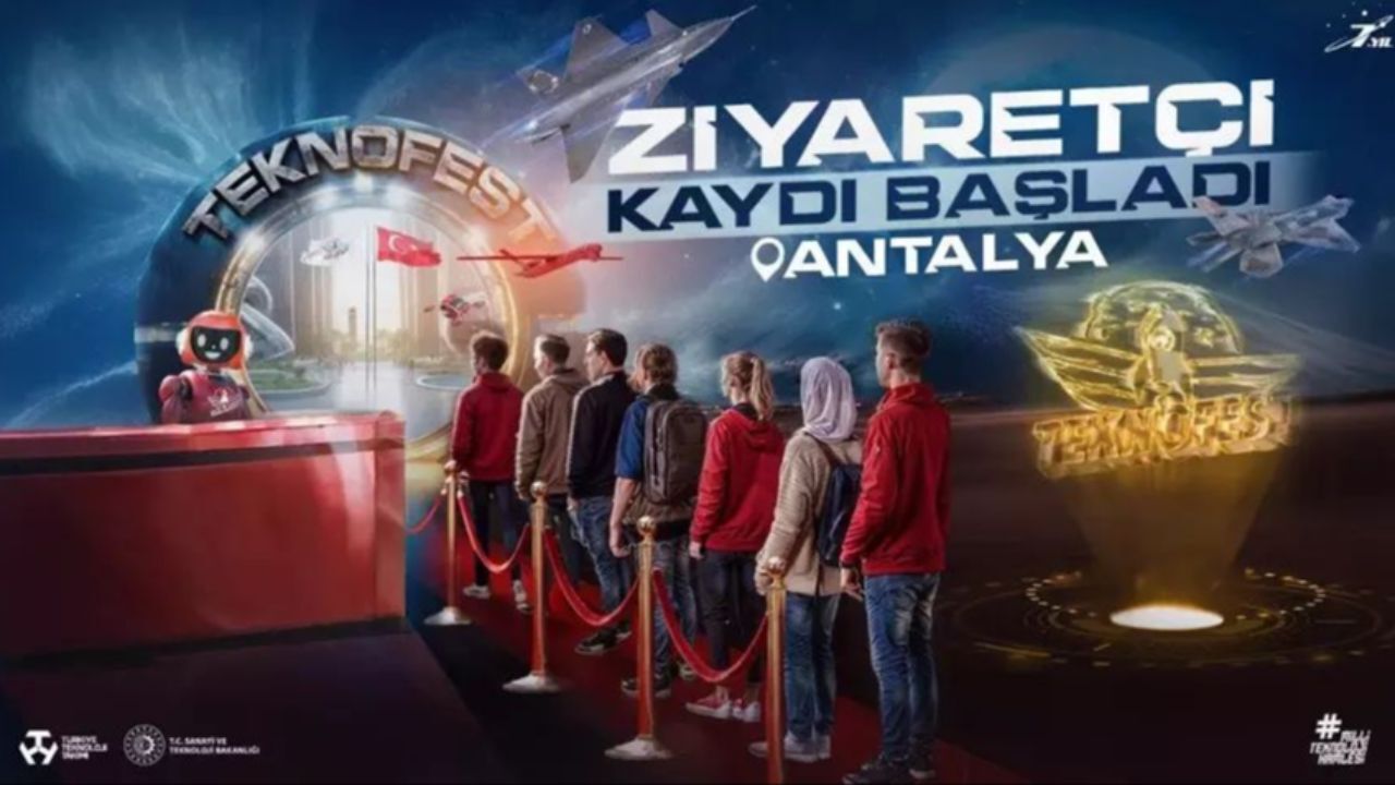 TEKNOFEST Akdeniz Teknoloji Yarışmaları için online ziyaretçi kayıtları başladı