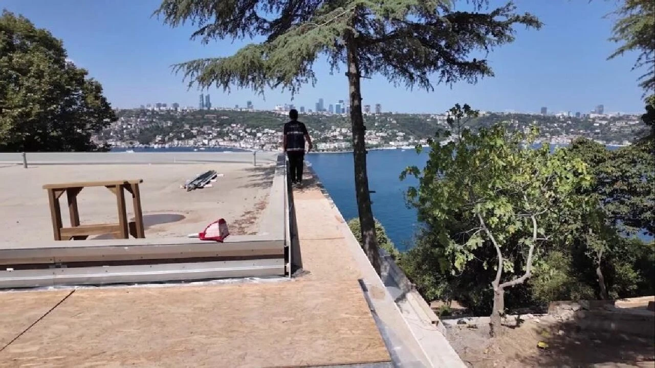 Vaniköy'deki kaçak villa skandalını  belgeleyen kareler! İşte öncesi ve sonrası - 2. Resim